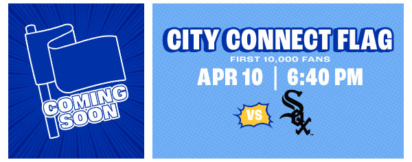 City Connect Flag - April 10 - Get Tickets