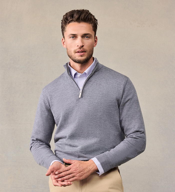 dude in a sweater