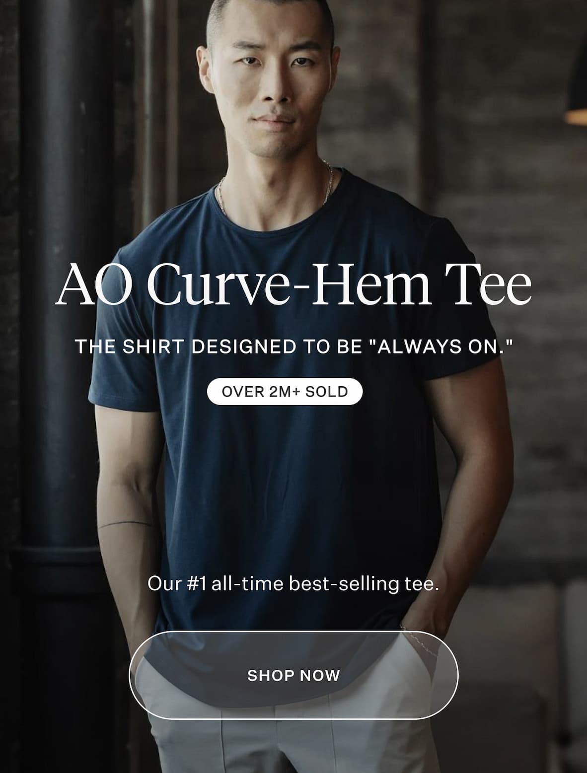 AO Curve-Hem Tee