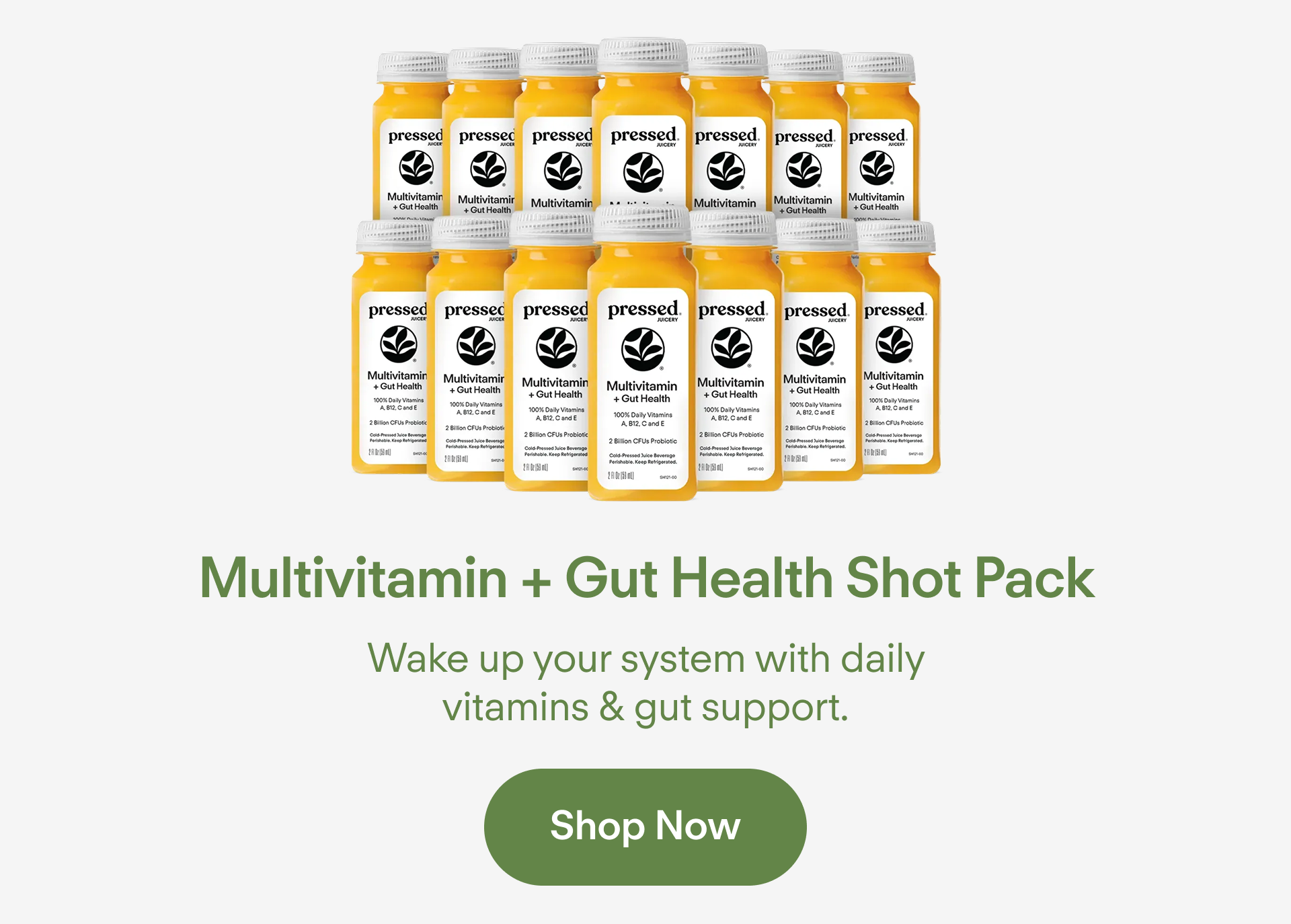 Multivitamin + Gut Health Shot Pack