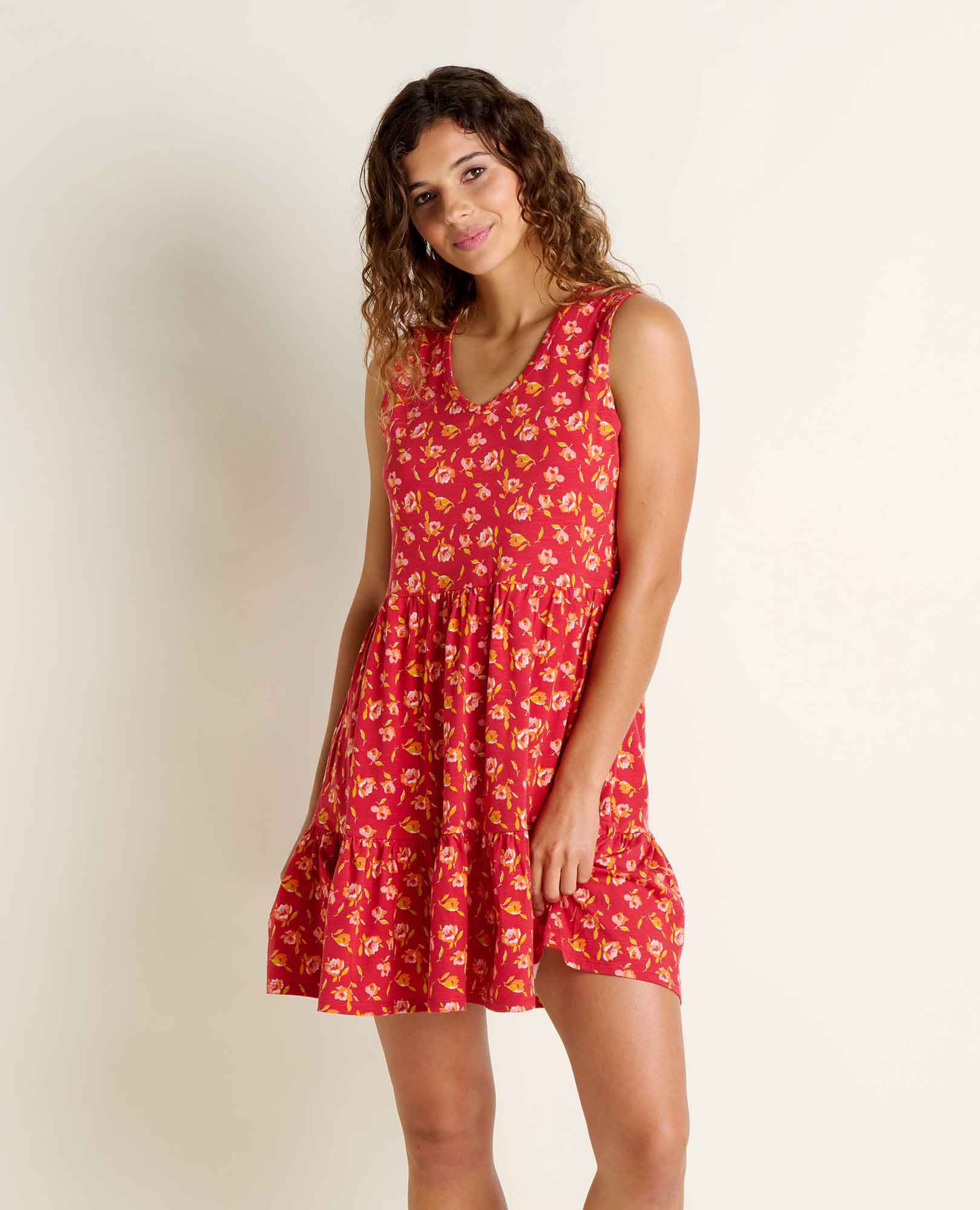 Image of Marley Tiered Tank Dress