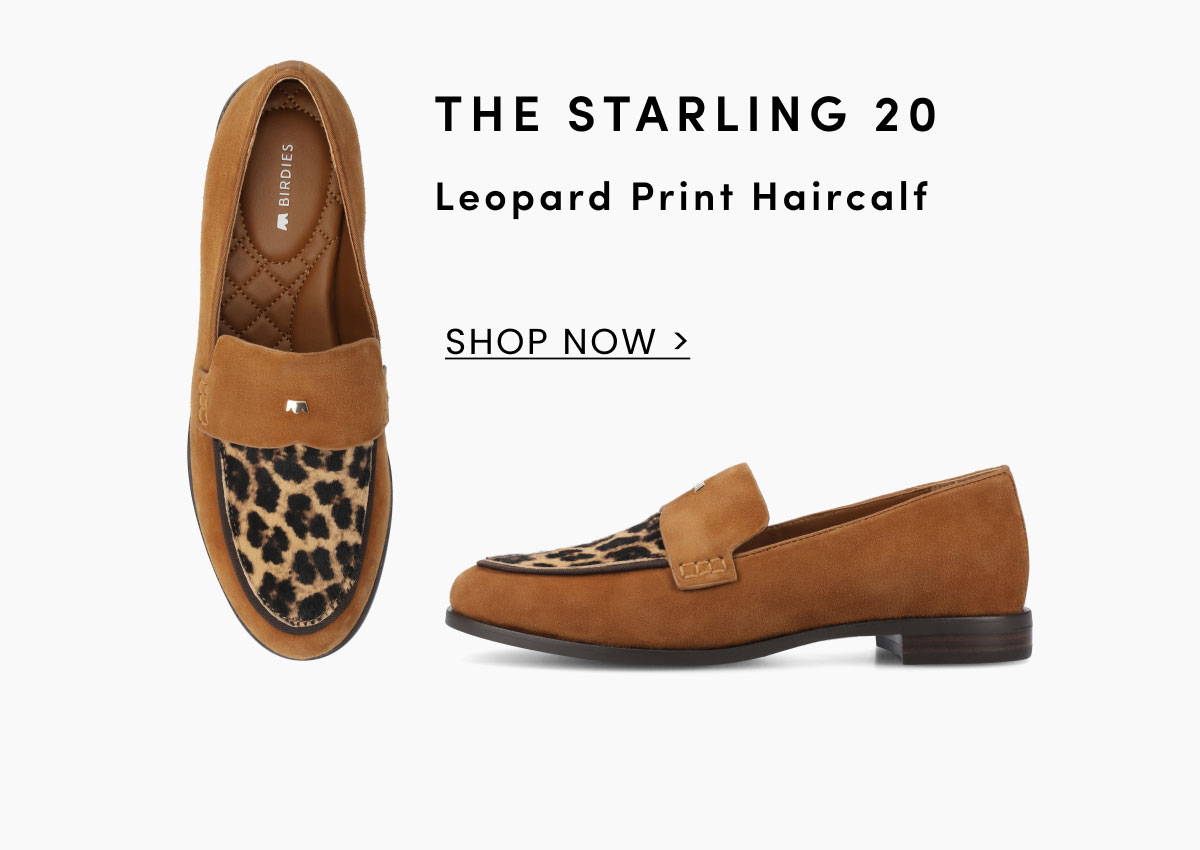 The Starling 20 in Leopard Print Haircalf