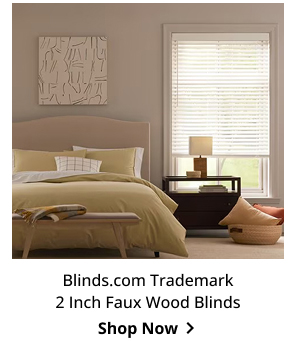 Blinds.com Trademark 2 Inch Faux Wood Blinds | Shop Now >