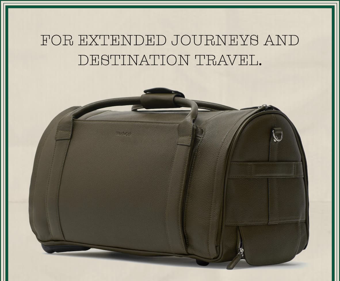 FOR EXTENDED JOURNEYS AND DESTINATION TRAVEL.  