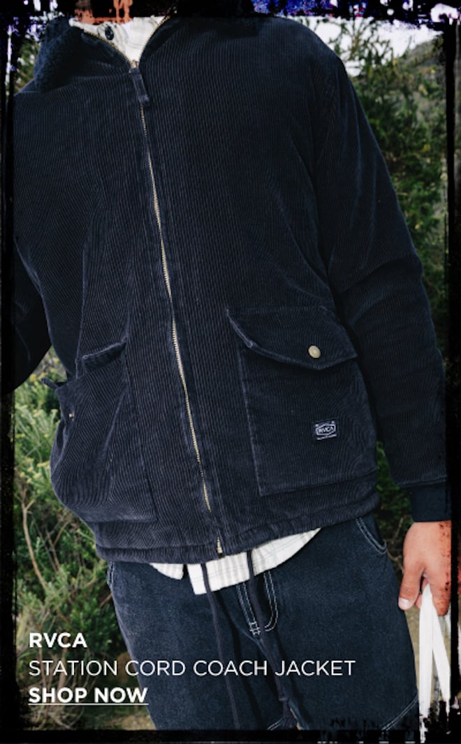 STATION CORD COACH JACKET