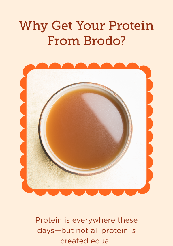 Get your protein from bone broth