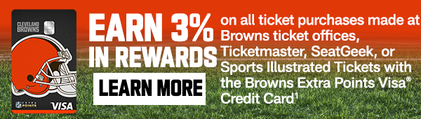 Browns Extra Points Visa Credit Card