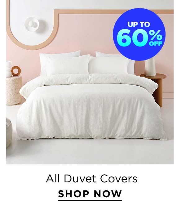 Up to 60% Off All Duvet Covers