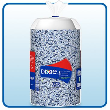 Dixie 12 oz Paper Bowl, 175-Count