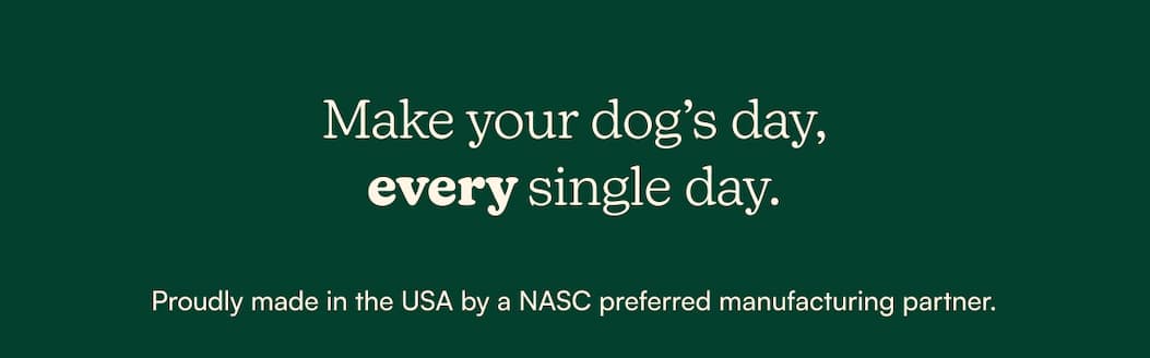 Make your dog's day, every single day.