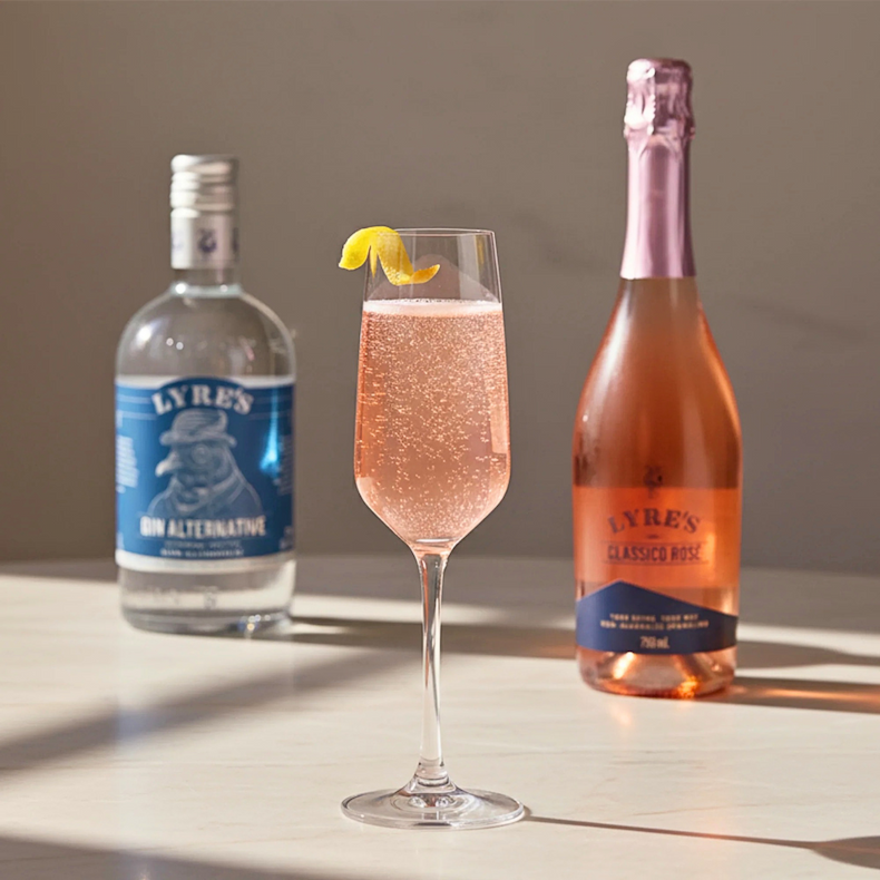 Rose French 75 Duo Set