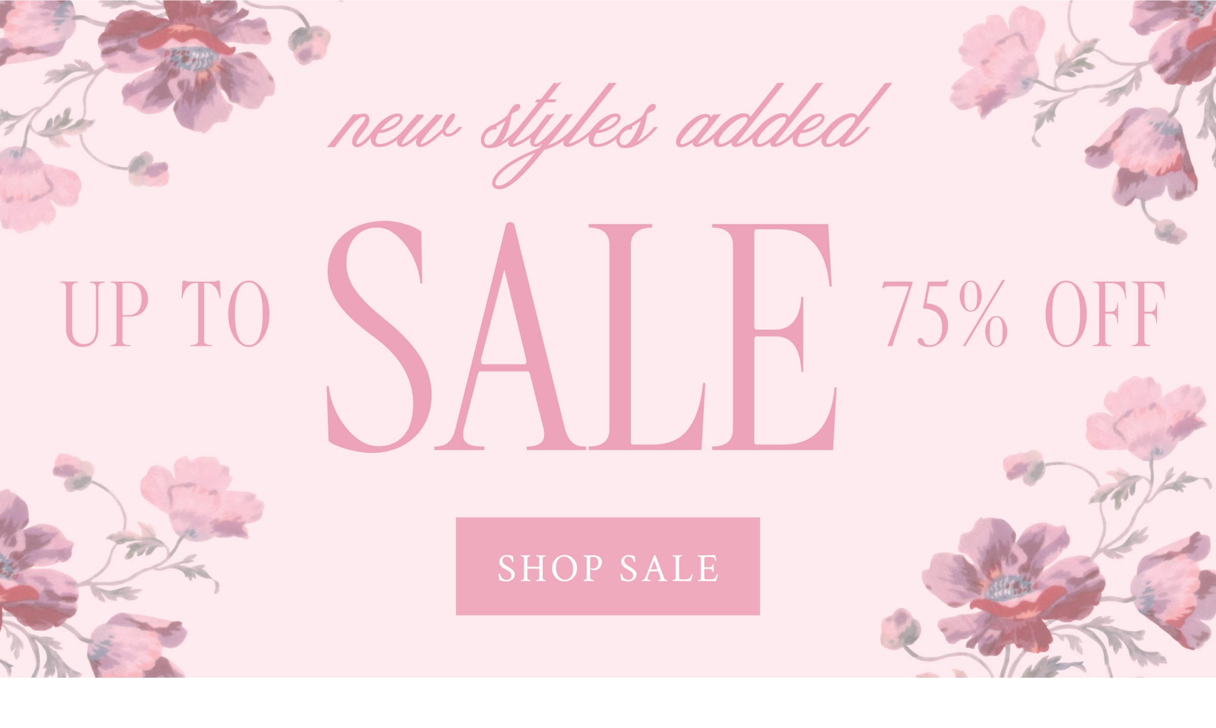 NEW STYLES ADDED SALE UP TO 75% OFF <SHOP SALE>