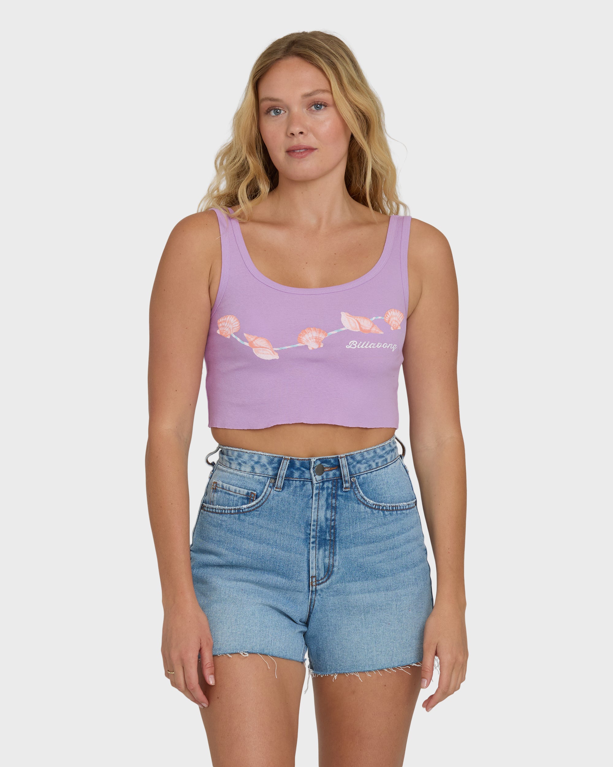 Image of Beachcombing Tank Top - Vintage Violet
