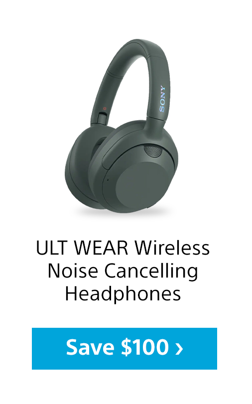 ULT WEAR Wireless Noise Cancelling Headphones | Save $100