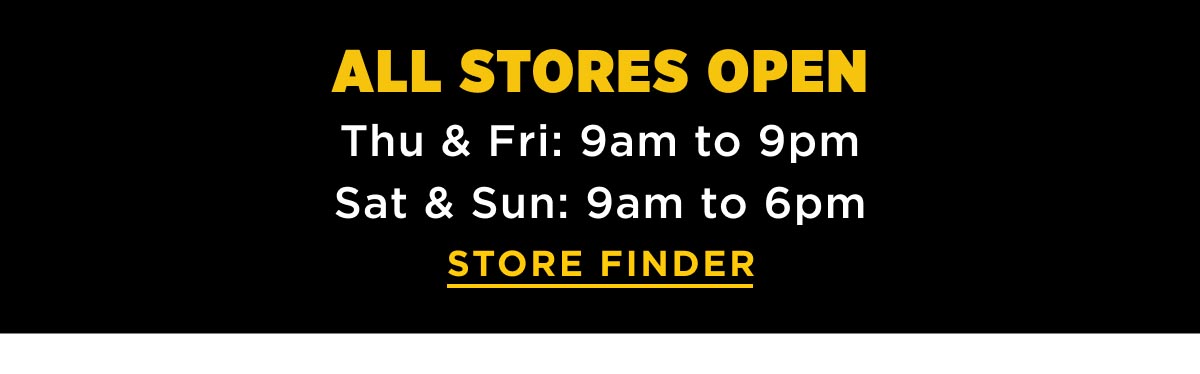 All Stores Open