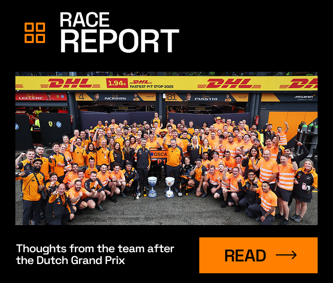 Dutch Grand Prix Race Report