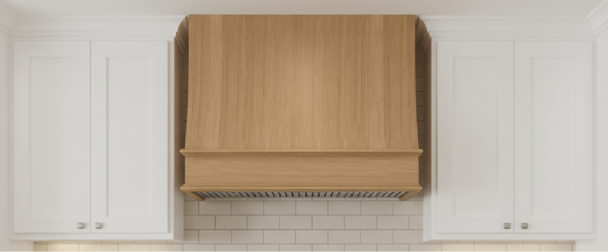 Kitchen with hood