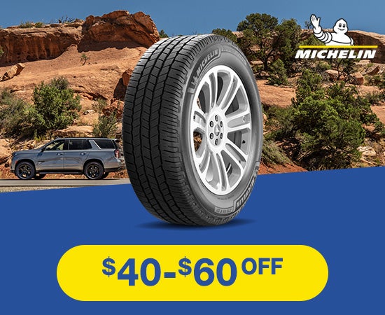 Michelin tires $40 - $60 OFF