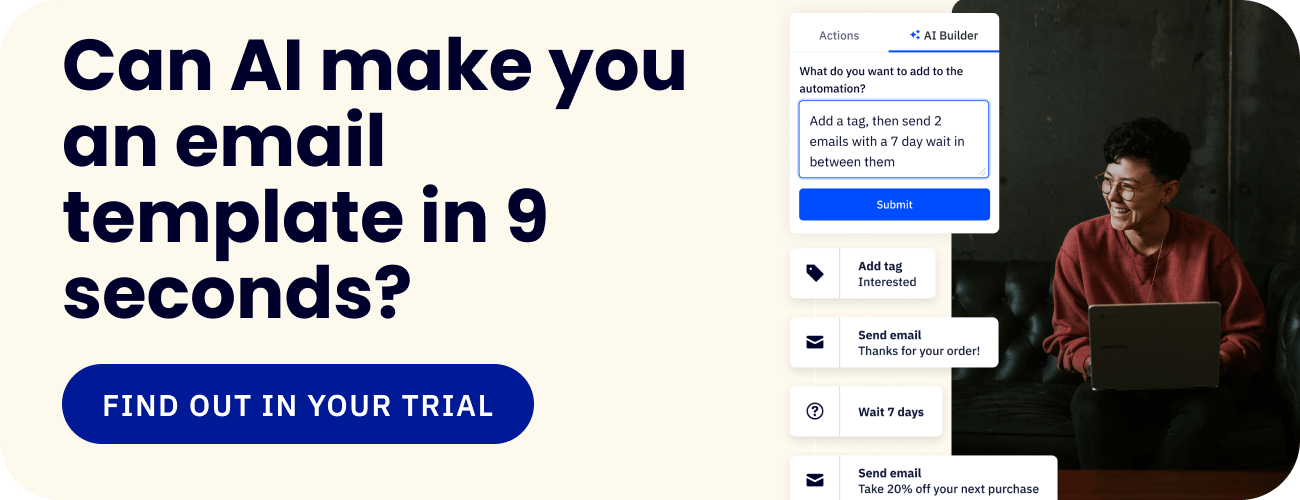 Can AI make you an email template in 9 seconds?
