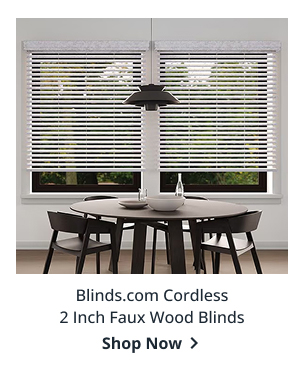 Blinds.com Cordless 2 Inch Faux Wood Blinds | Shop Now >