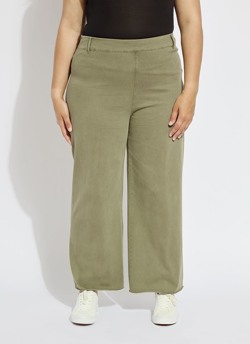 Image of Erin Hi Waist Wide Leg Denim Curvy