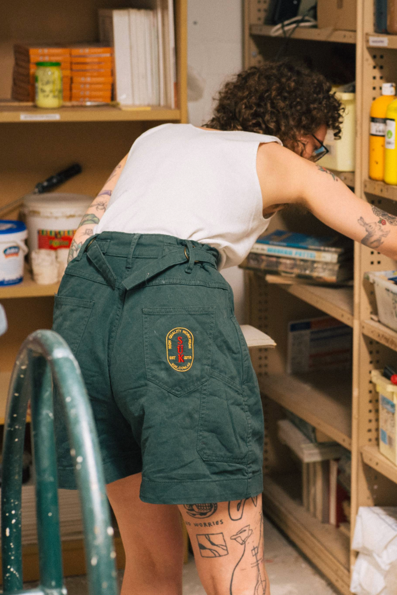 Image of Utility Shorts Green