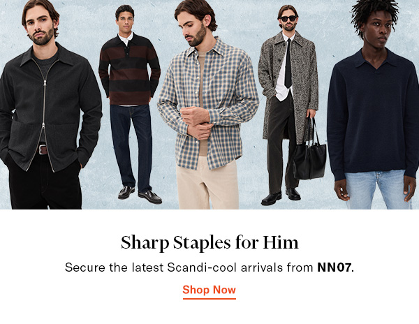 Secure the latest Scandi-cool arrivals from NN07