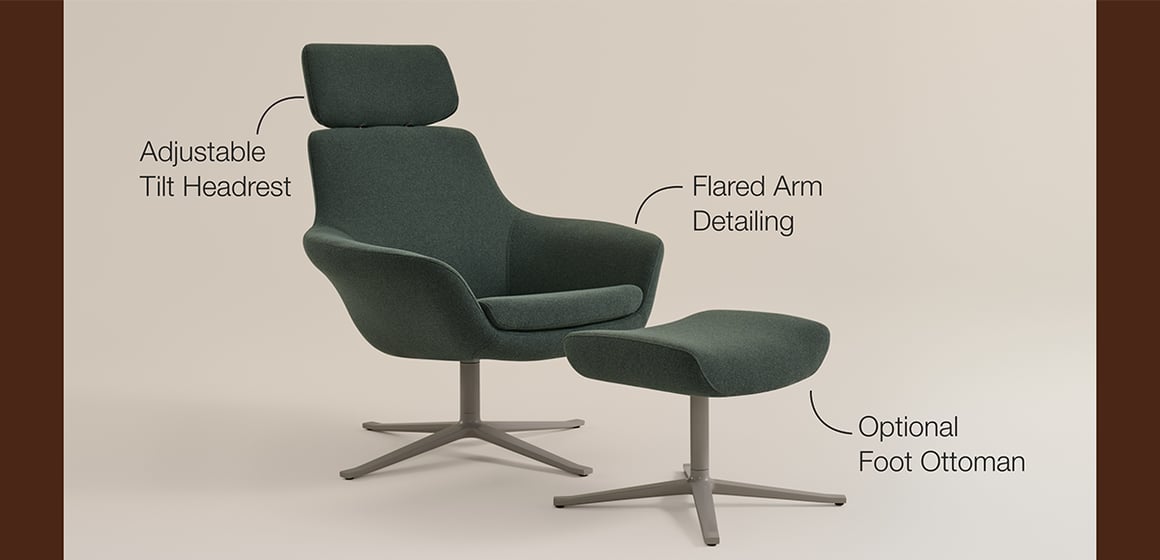 Bob Lounge with Headrest