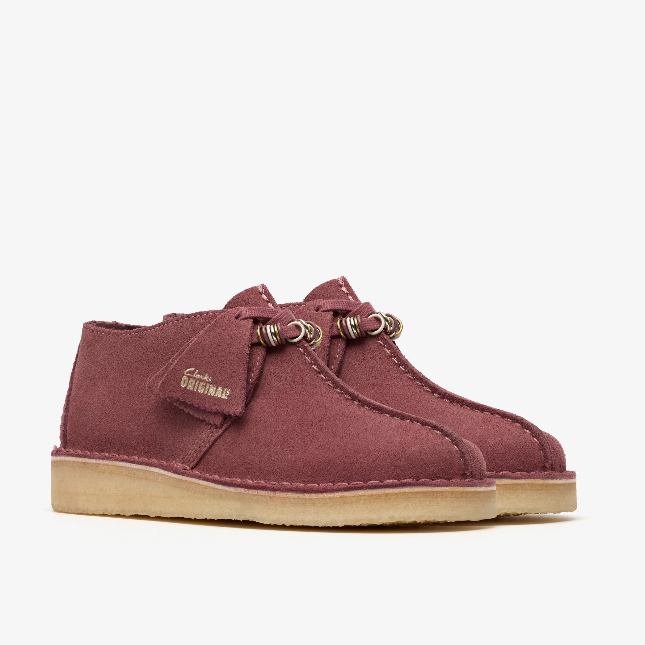 Shop Desert Trek Rose Brown Suede