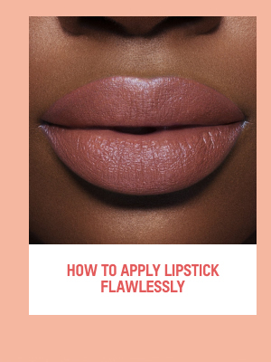 How to apply lipstick flawlessly