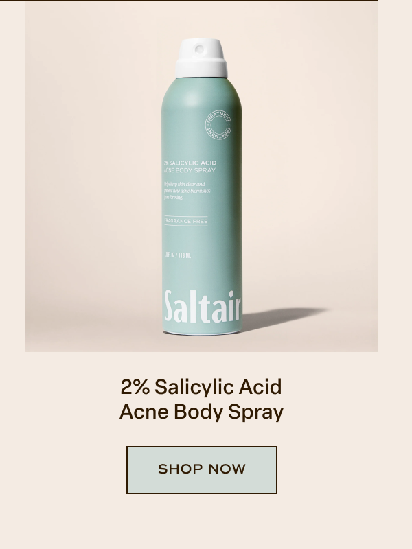 2% Salicylic Acid Acne Body Spray