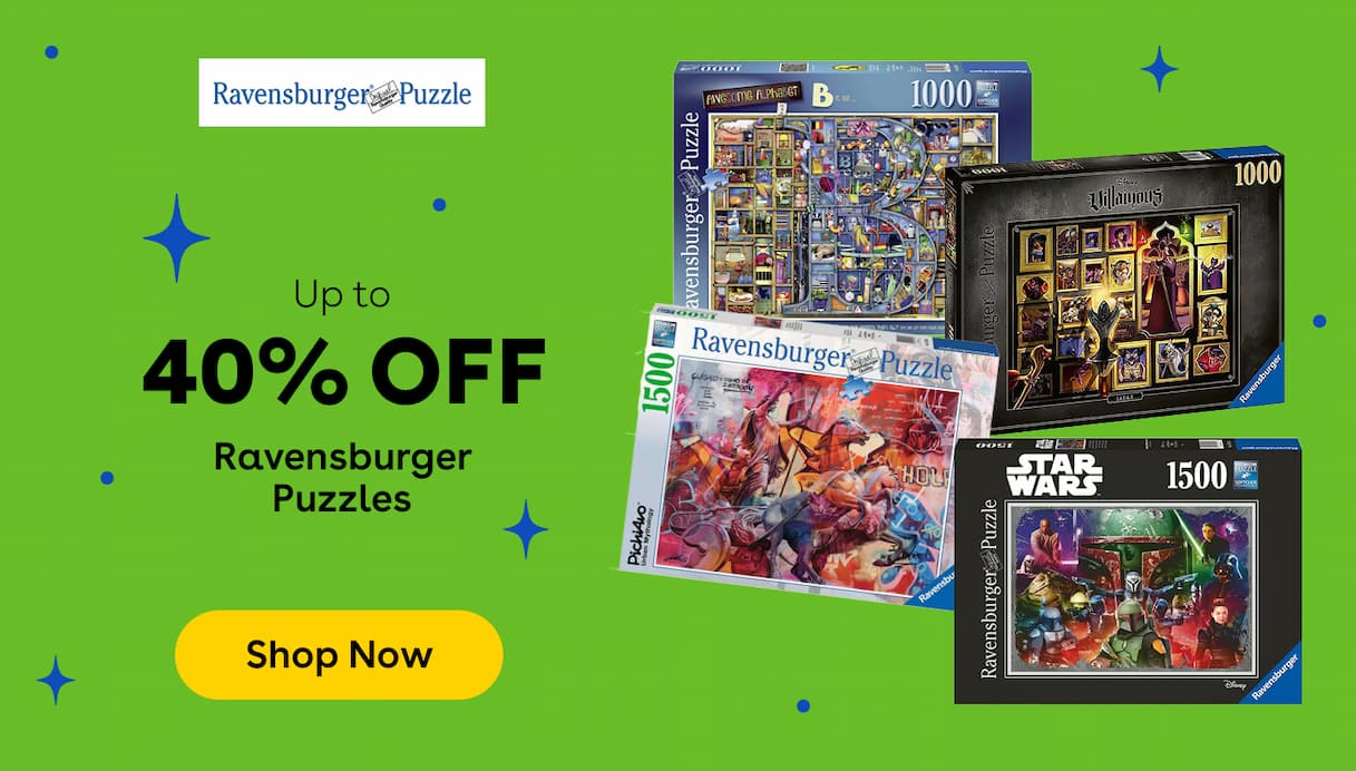 Up to 40% OFF Ravensburger Puzzles