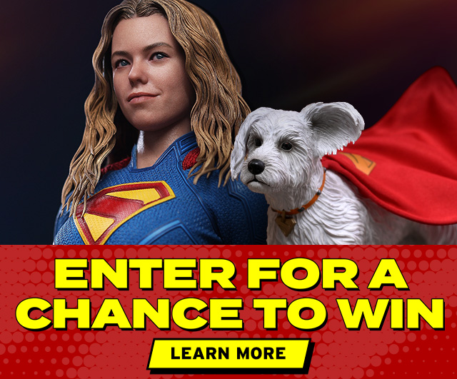 GIVEAWAY - Supergirl & Krypto Sixth Scale Figure Set! Enter for a chance to win!