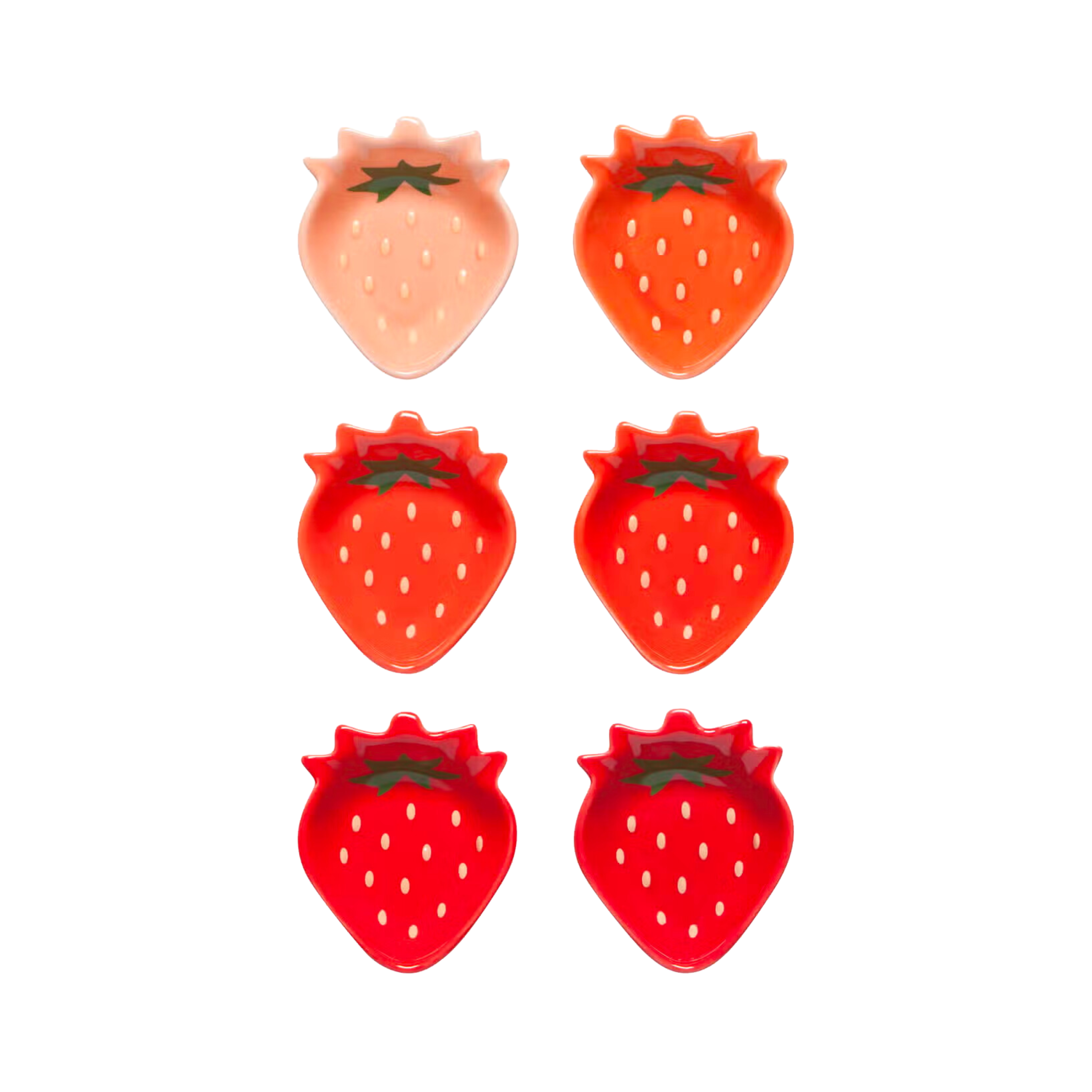 Image of Berry Sweet Shaped Pinch Bowls
