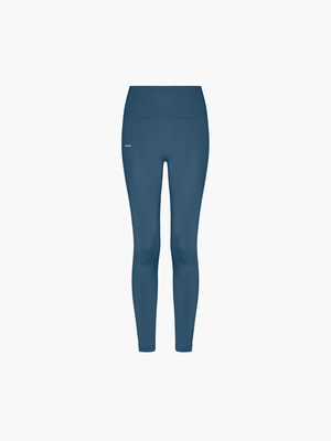 Plant-Stretch Compressive Leggings—storm blue