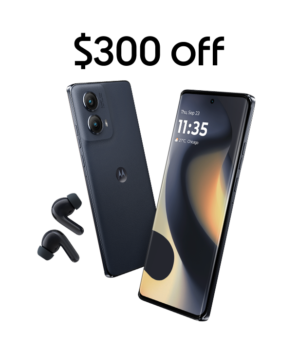 $300 motorola edge - 2024 and FREE moto buds 2