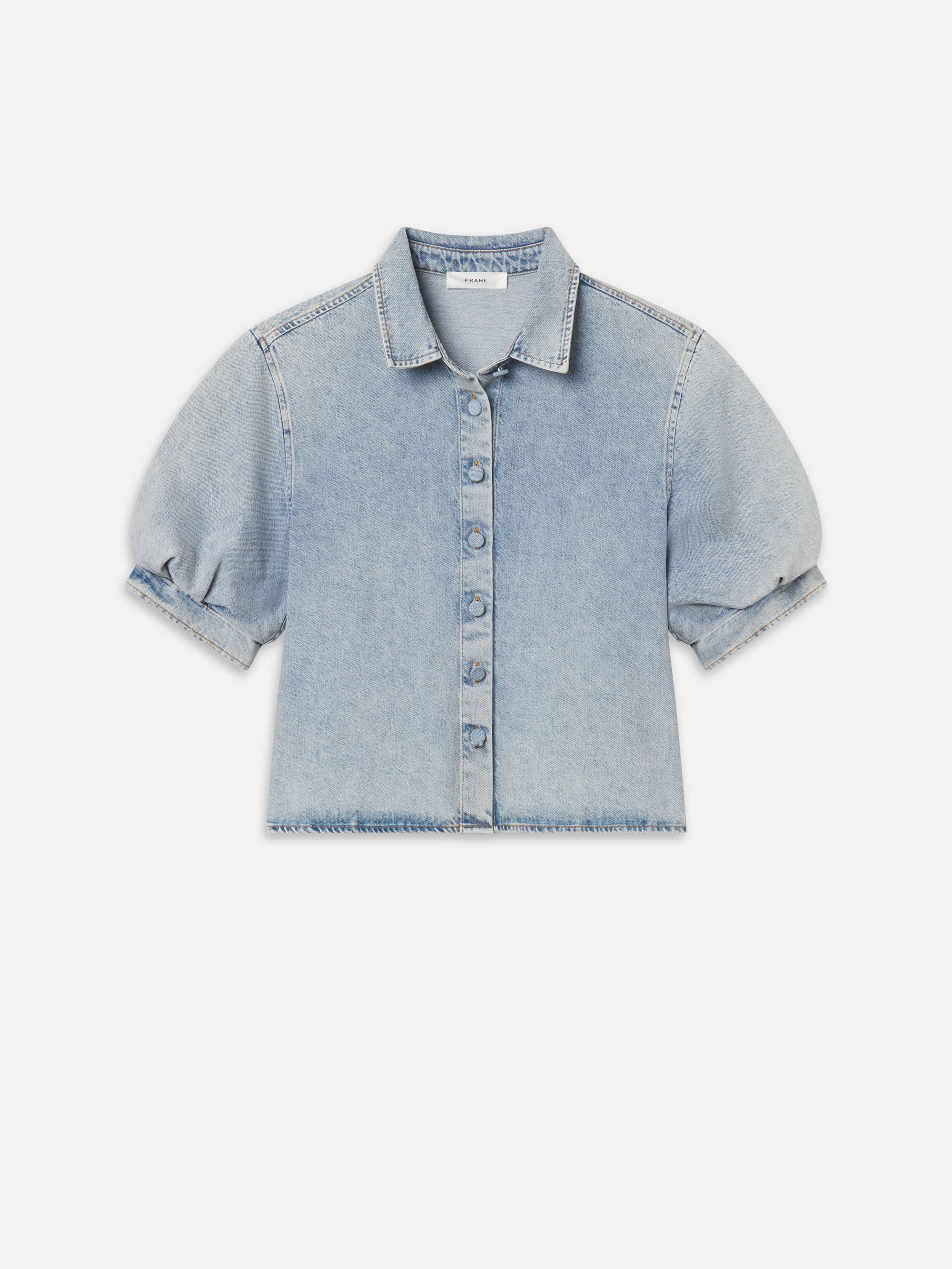 THE BILLOW SLEEVE SHIRT IN PUFFIN