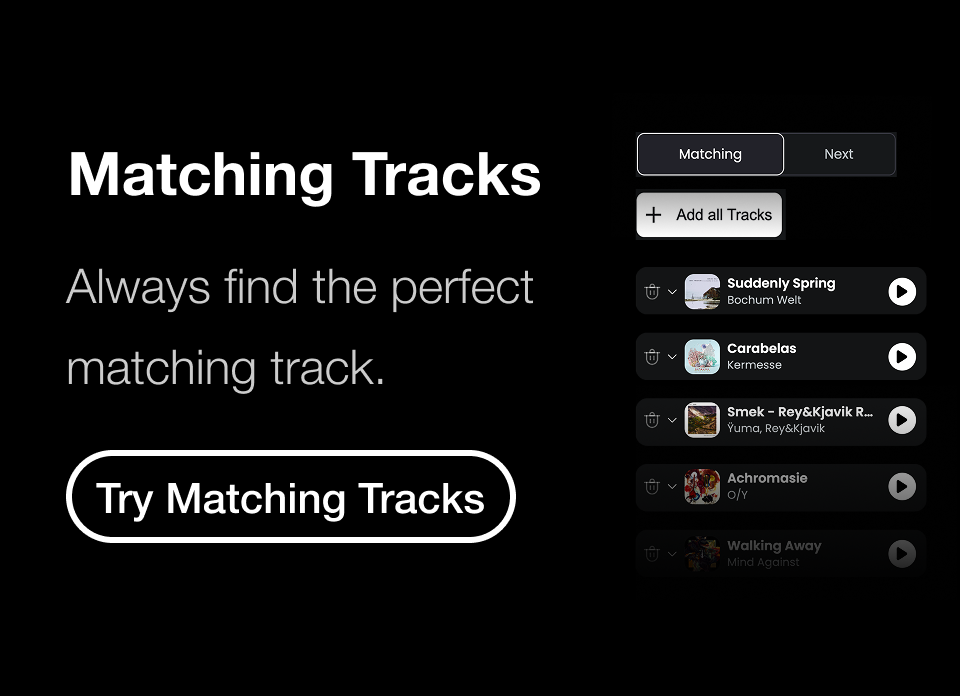 try matching tracks