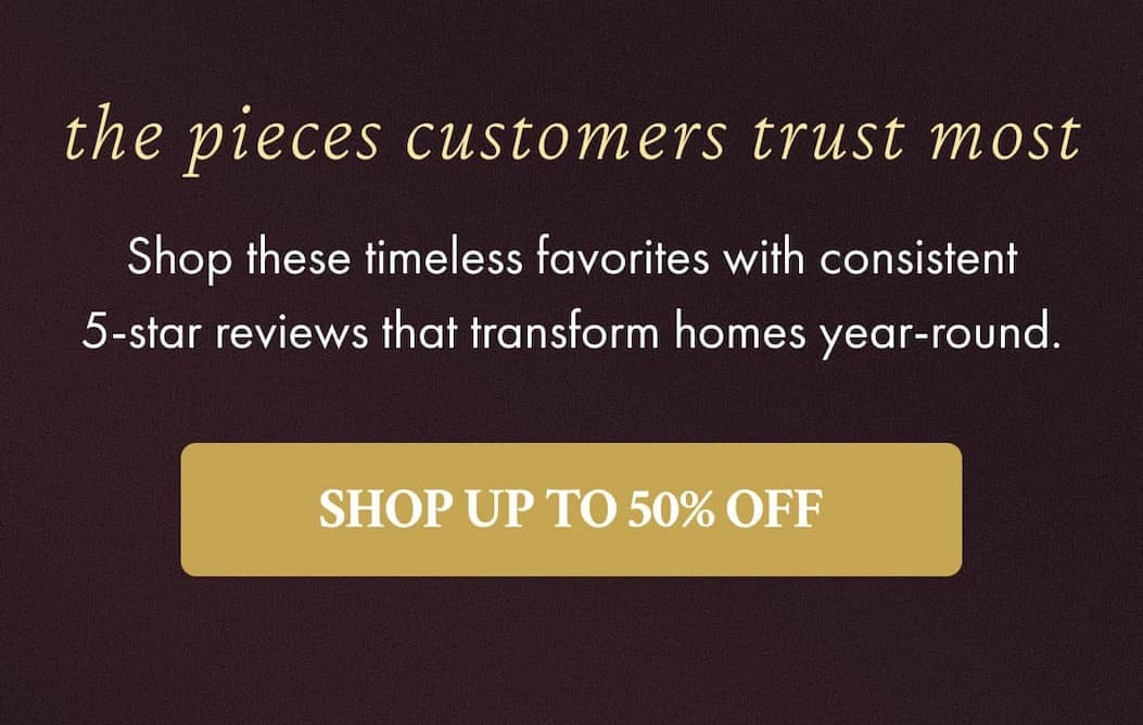 SHOP UP TO 50% OFF