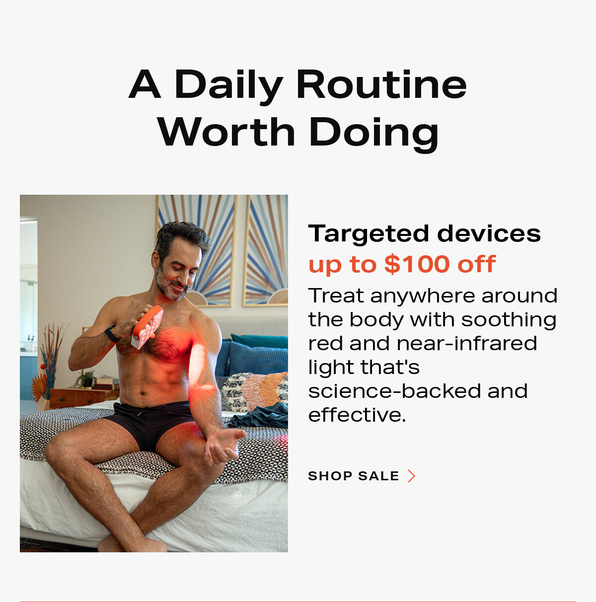 Targeted devices up to $100 off - click to shop sale