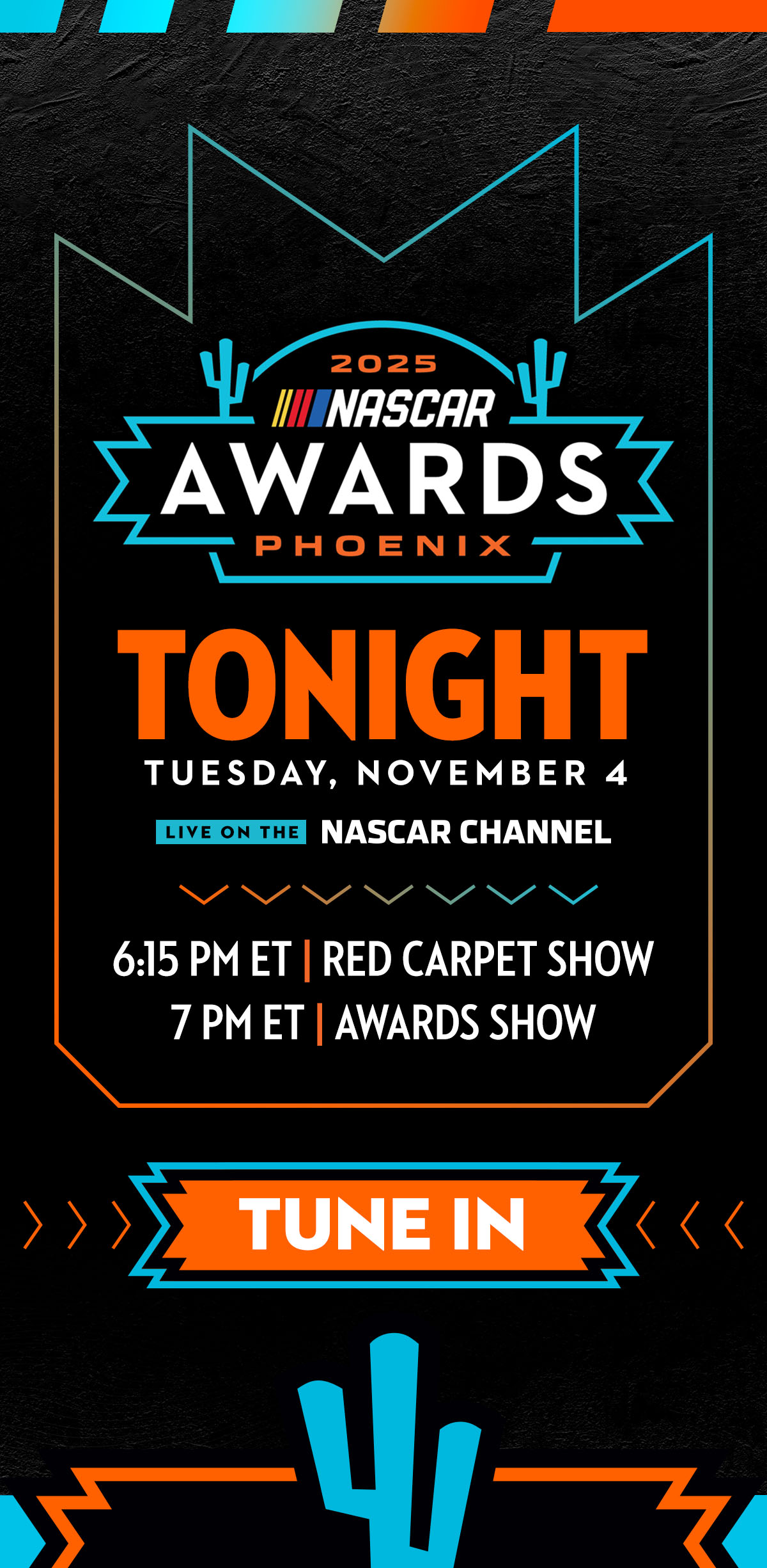 2025 NASCAR Awards | TONIGHT | 7 PM ET