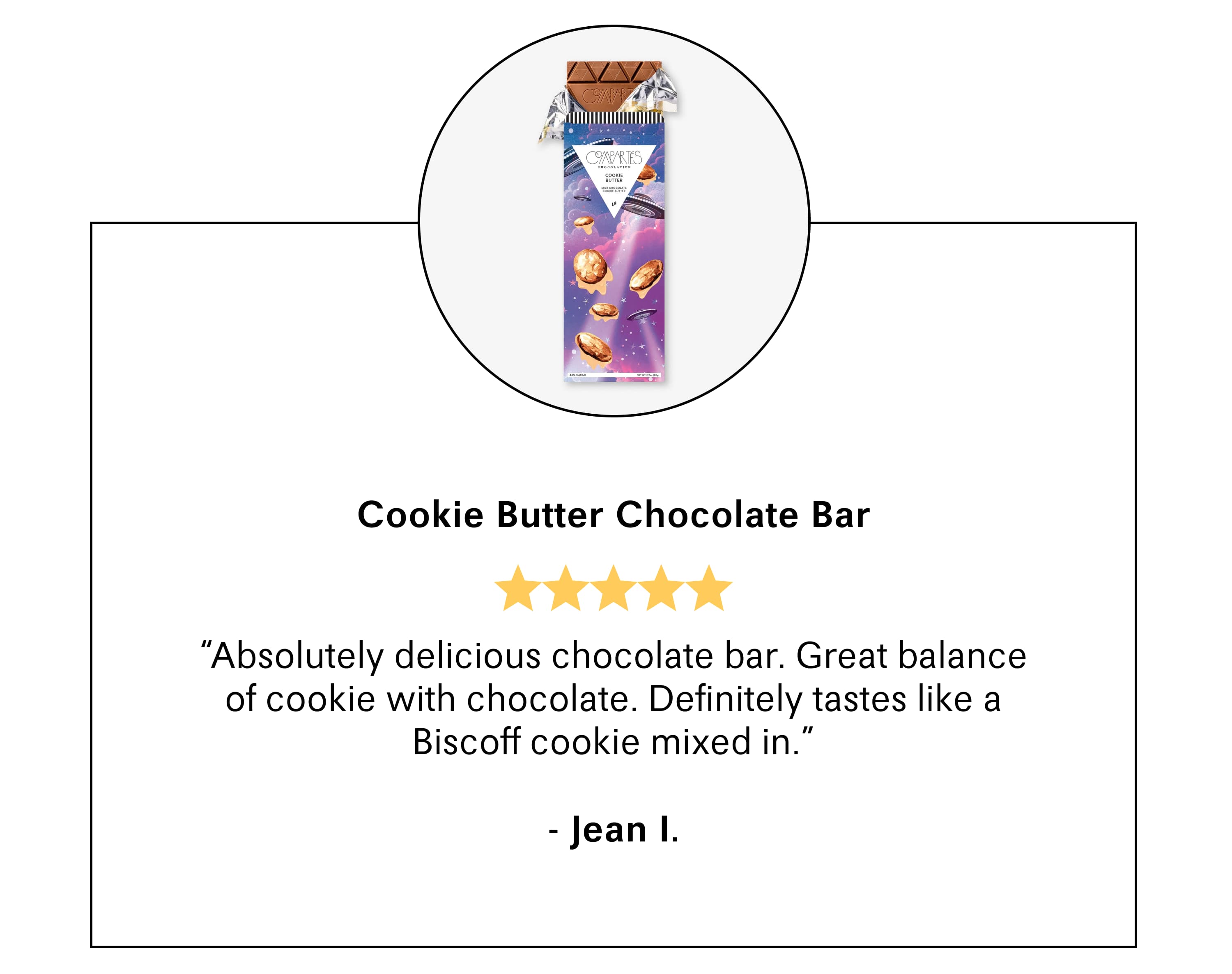 Cookie Butter Chocolate Bar