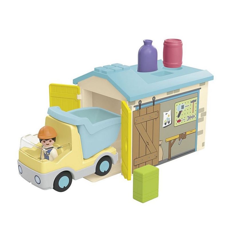 Image of JUNIOR: Construction Truck with Garage