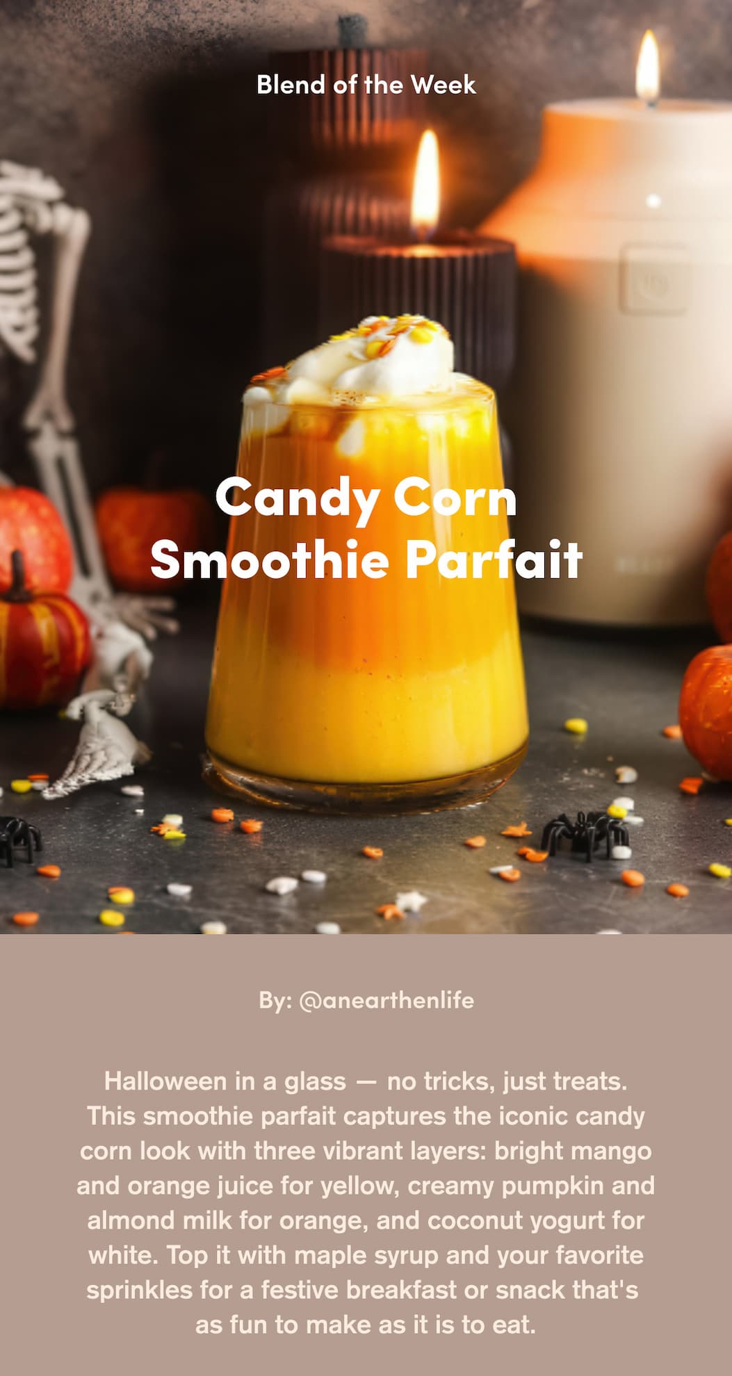 Candy Corn Parfait