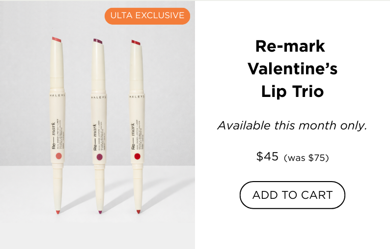 Re-mark Valentine's Lip Trio (This Month Only) - $45
