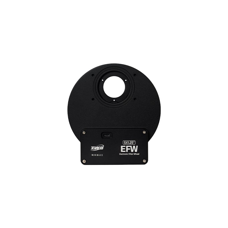 ZWO - EFW 5 x 1.25" and 31mm Filter Wheel - 2025 Version