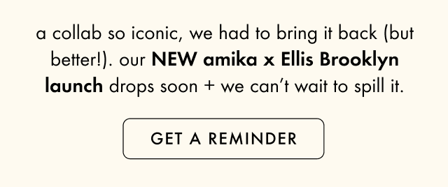 sign up for our latest product drop
