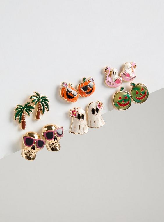 Summerween Stud Earring Set