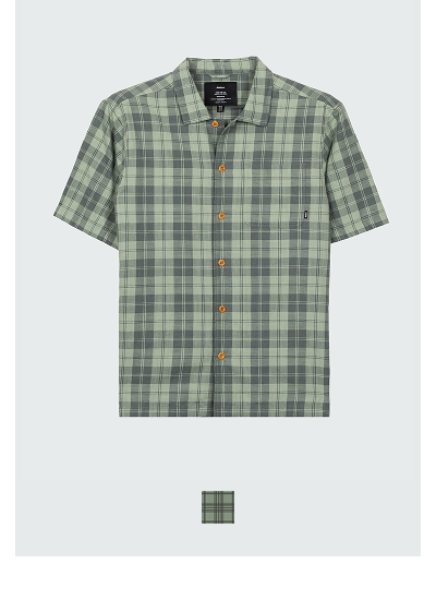 Men's Cardew Checked Short Sleeve Shirt | Finisterre