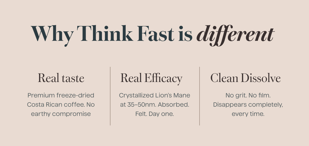 Why Think Fast is Different